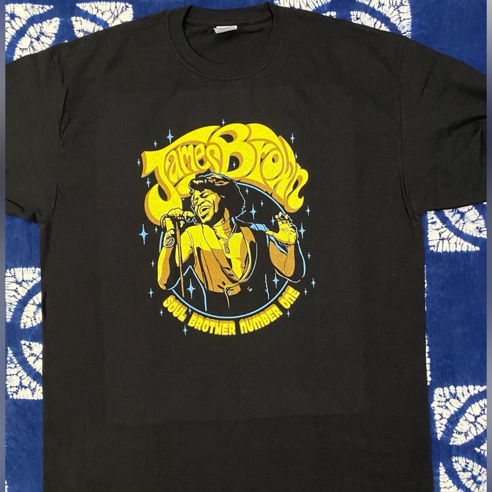 James Brown Illustrated tee - size XL NWOT